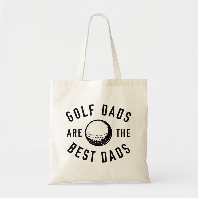 Bolsa Tote Pais De Golfe São Os Melhores Pais (Frente)