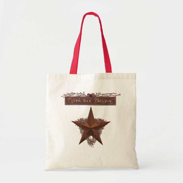 Bolsa Tote País Primitivo Conte As Bênçãos À Bag (Frente)