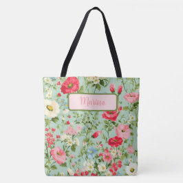 Bolsa Tote País Selvagem Inglês Elegante Personalizado