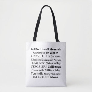 Bolsa Tote País Vinho da Napa