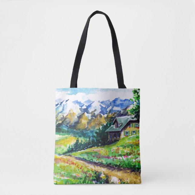 Bolsa Tote Paisagem (Frente)