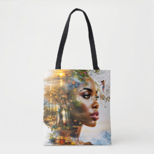 Bolsa Tote Paisagem Africana - Fantasia
