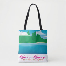 Bolsa Tote Paisagem Bora Bora