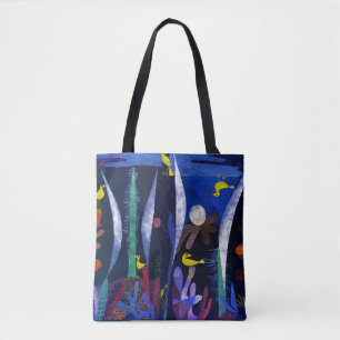 Bolsa Tote Paisagem com Pássaros Amarelos, Paul Klee