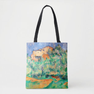 Bolsa Tote Paisagem com uma Casa, Cezanne