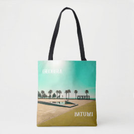 Bolsa Tote Paisagem da Arquitetura do Batumi Georgia