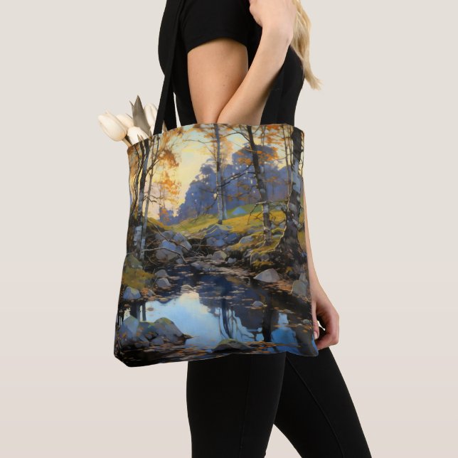 Bolsa Tote Paisagem da Natureza da Árvore (Close Up)