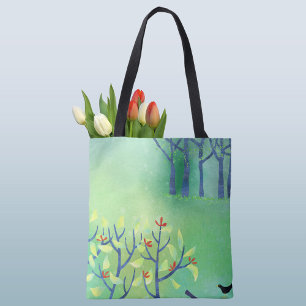Bolsa Tote Paisagem de abril