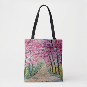 Bolsa Tote Paisagem de Aquicultura do Himalaia