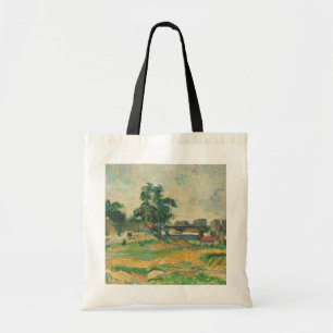 Bolsa Tote Paisagem de Paul Cezanne   perto de Paris, C. 1876