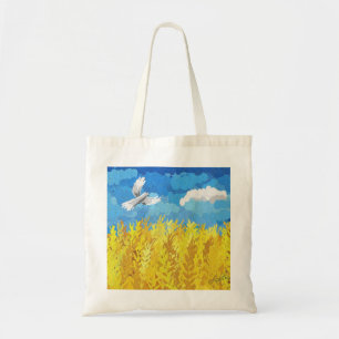 Bolsa Tote Paisagem de Sinalizador da Ucrânia