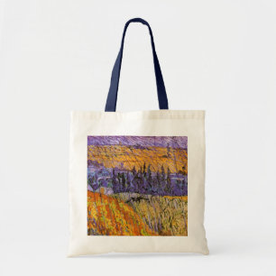 Bolsa Tote Paisagem em Auvers, em Chuva, por Vincent van Gogh