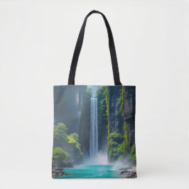 Bolsa Tote Paisagem mágica em cascata