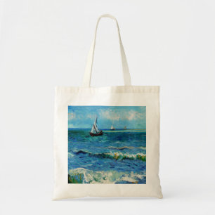 Bolsa Tote Paisagem Marinha em Les Saintes-Maries Arte Fina