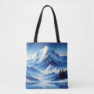 Bolsa Tote Paisagem Picturesca Arte Indígena