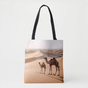Bolsa Tote Paisagem Picturesca Deserto Areia Natureza Tranqui