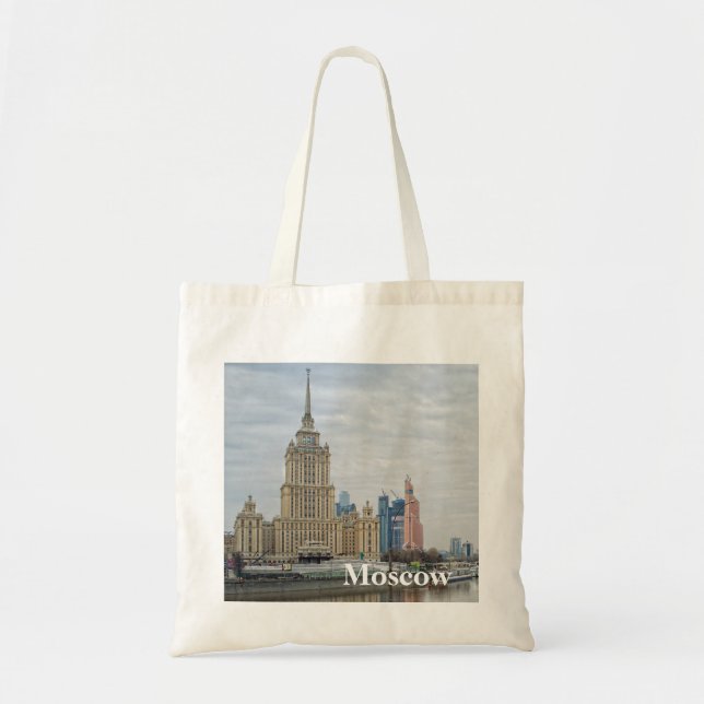 Bolsa Tote paisagem urbana de Moscou (Frente)