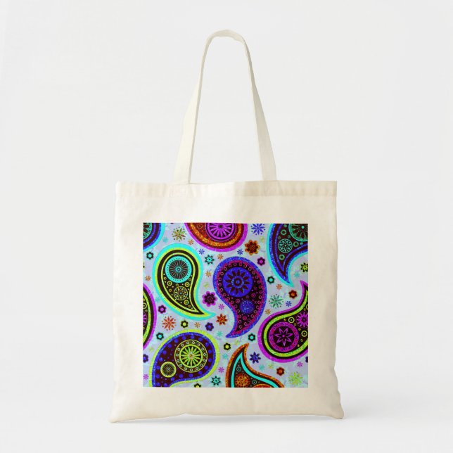 Bolsa Tote Paisley 2.0-Light Background (Frente)