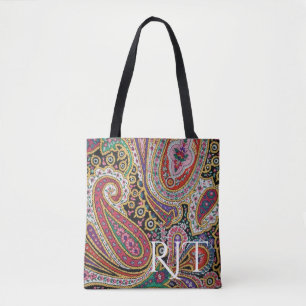 Bolsa Tote paisley selvagem