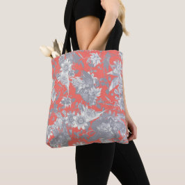 Bolsa Tote Paixão Coral Viva Padrão