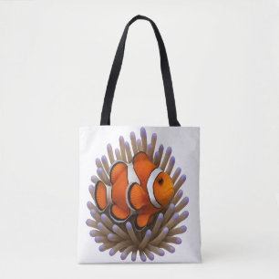 Bolsa Tote Palangres e Coral-de-espada