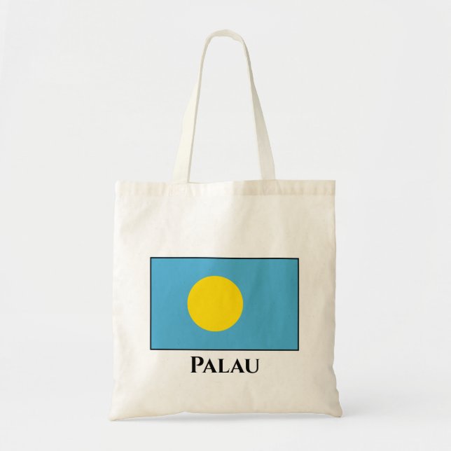Bolsa Tote Palau Flag (Frente)