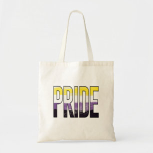 Bolsa Tote Palavra de Orgulho Não-Binário