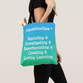 Bolsa Tote Palavras de Escolhimento de Casas
