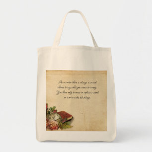Bolsa Tote Palavras do escritor