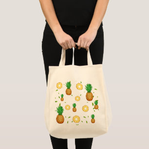 BOLSA TOTE PÁLCULO TROPICAL DE APARELHO DE FRUTA DE VERÃO