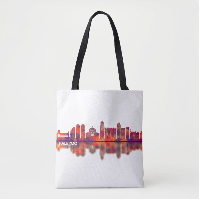 Bolsa Tote Palermo Skyline (Frente)