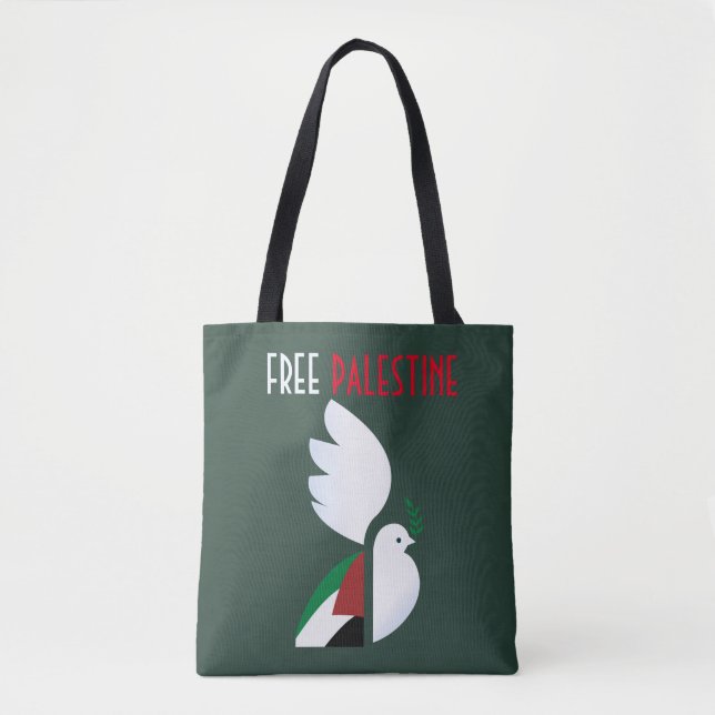 Bolsa Tote Palestina livre (Frente)