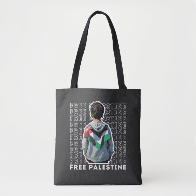BOLSA TOTE PALESTINA LIVRE (Frente)
