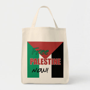 Bolsa Tote Palestina Livre Agora Bandeira Palestina