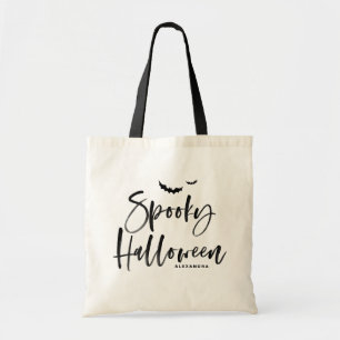 Bolsa Tote Paleta de pincel mimada Trick ou Treat de Hallowee