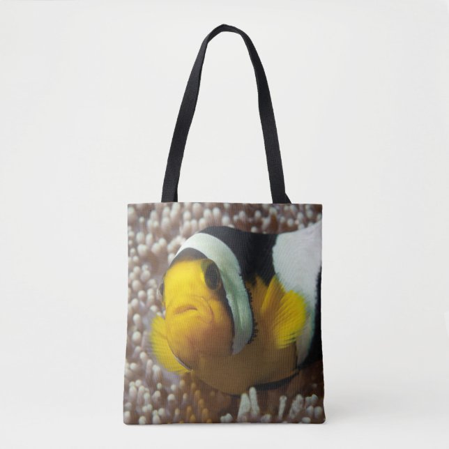 Bolsa Tote Palhaço - Fecho! Tão fofo - Nemo em Anemone | (Frente)
