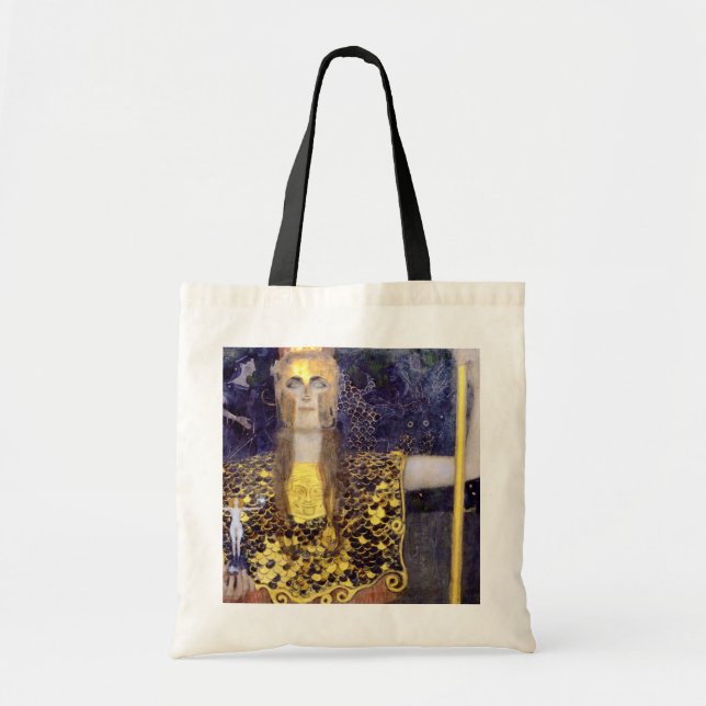 Bolsa Tote Pallas Athena, Gustav Klimt (Frente)