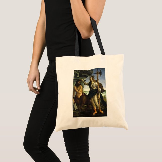 Bolsa Tote Pallas e o Centauro por Sandro Botticelli (Frente (produto))