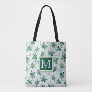 Bolsa Tote Palm Foxtail Tropical Adicione a sua versão ini