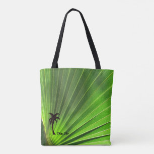 Bolsa Tote Palm Life   Palm verde Frond Palm Tree motif