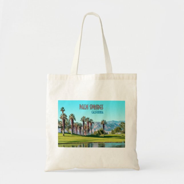Bolsa Tote Palm Primavera California Vintage (Frente)
