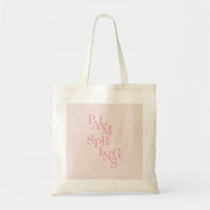 Bolsa Tote Palm Primaveras - Cor-de-rosa