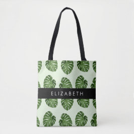 Bolsa Tote Palm Sai, Padrão Tropical, Seu Nome