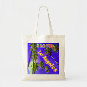 Bolsa Tote Palm Sky: EU AMO Los Angeles 1
