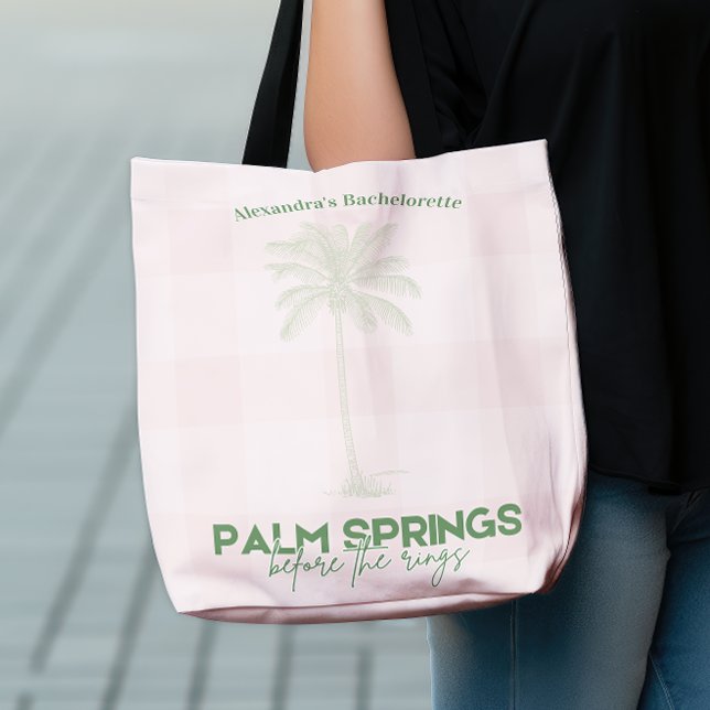 Bolsa Tote Palm Springs Despedida de Solteira (Criador carregado)