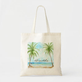 Bolsa Tote Palm Tres Canvas Tote Bag