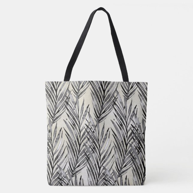 Bolsa Tote Palm Whisperer havaiano, neutro tropical (Frente)