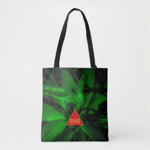 Bolsa Tote Palma com Listras Finas