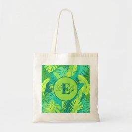 Bolsa Tote Palma Tropical Monograma Tob Bag