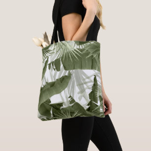 Bolsa Tote Palma Verde Banana Deixa a felicidade 1 #arte #nat